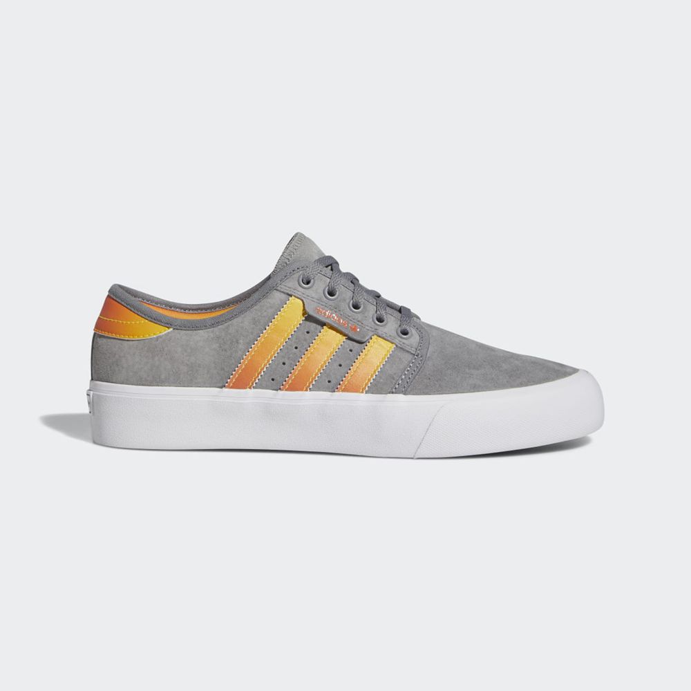 Chaussure Adidas Seeley XT Grise Jaune Homme | DHF-91640082