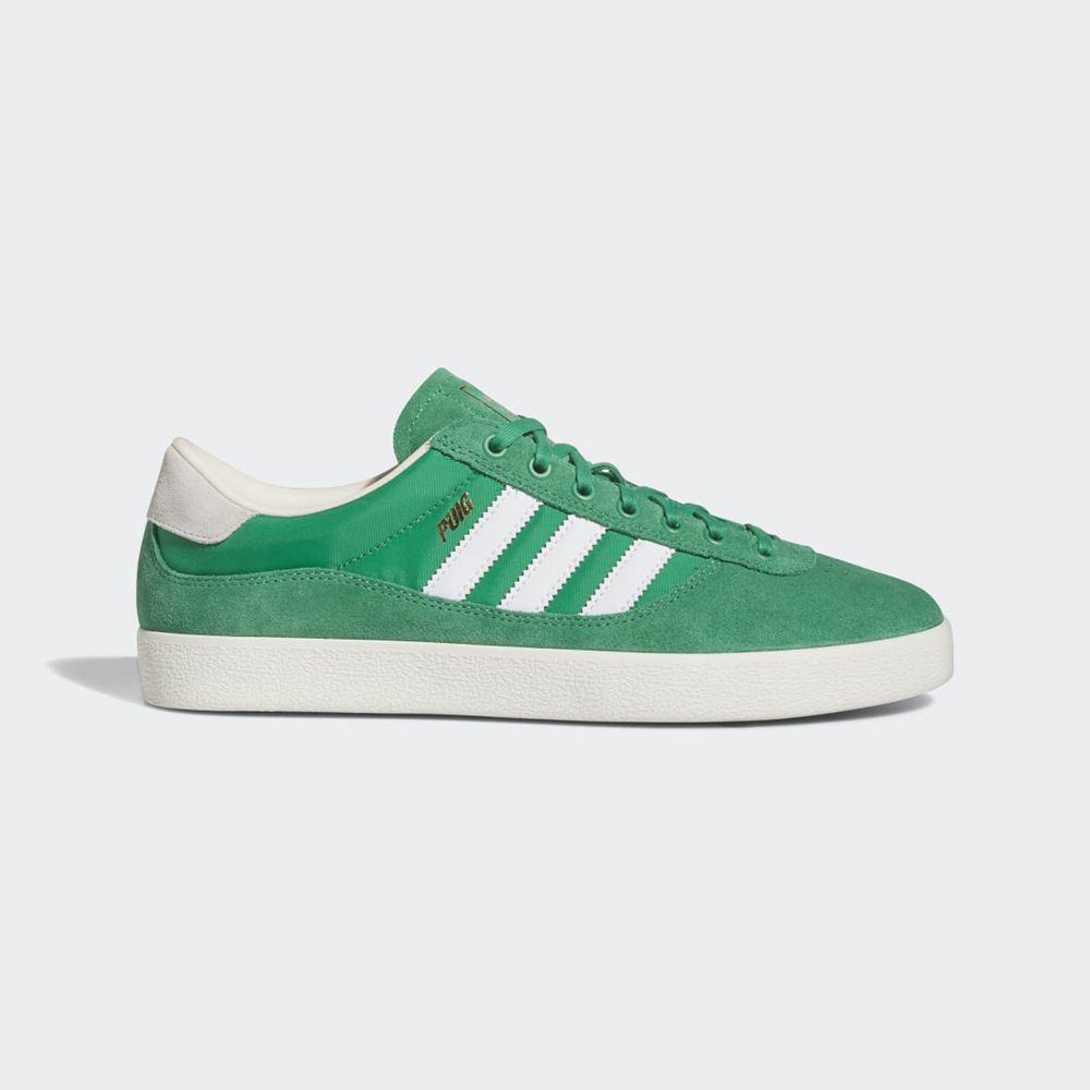 Chaussure Adidas Puig Vert Blanche Homme | VZY-96261544