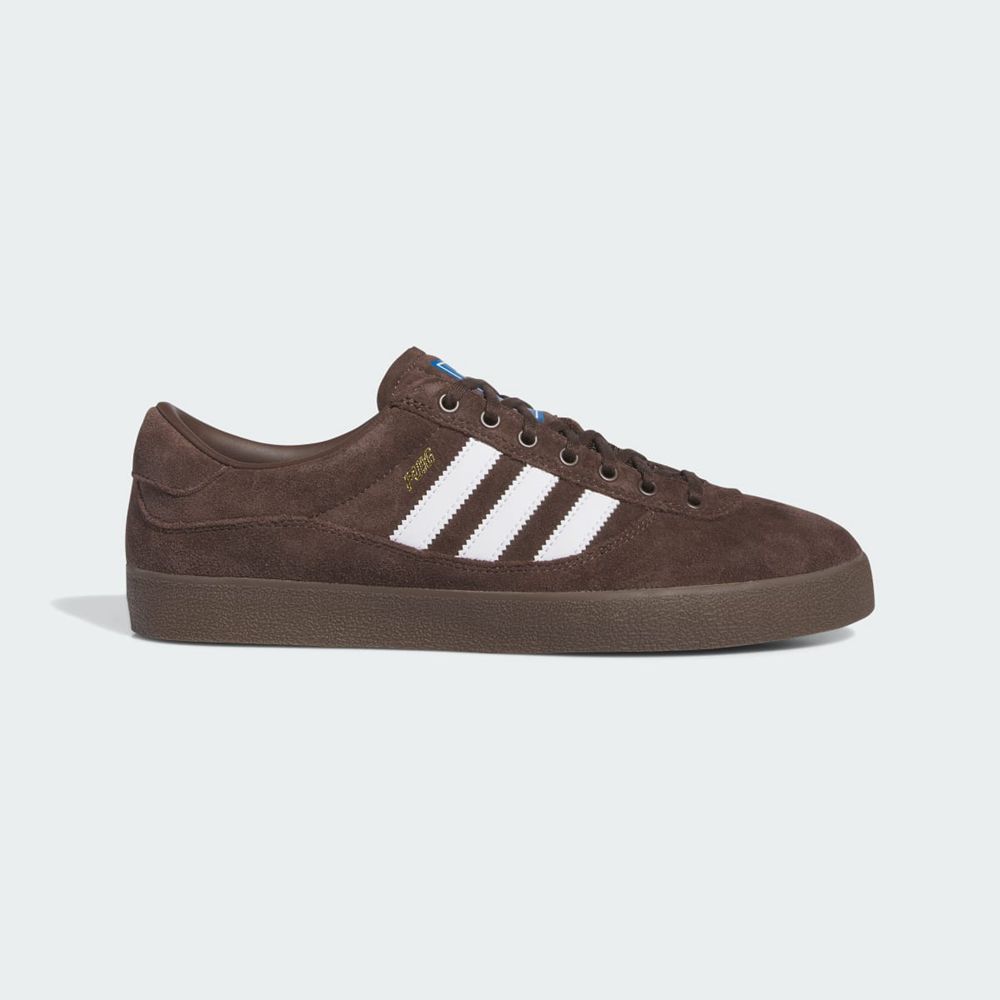 Chaussure Adidas Puig Marron Blanche Bleu Homme | BFP-68408011