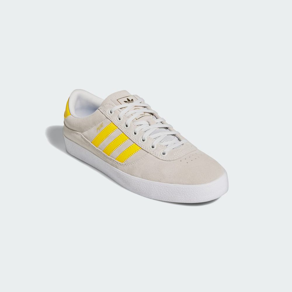 Chaussure Adidas Puig Blanche Doré Homme | TDL-75995188