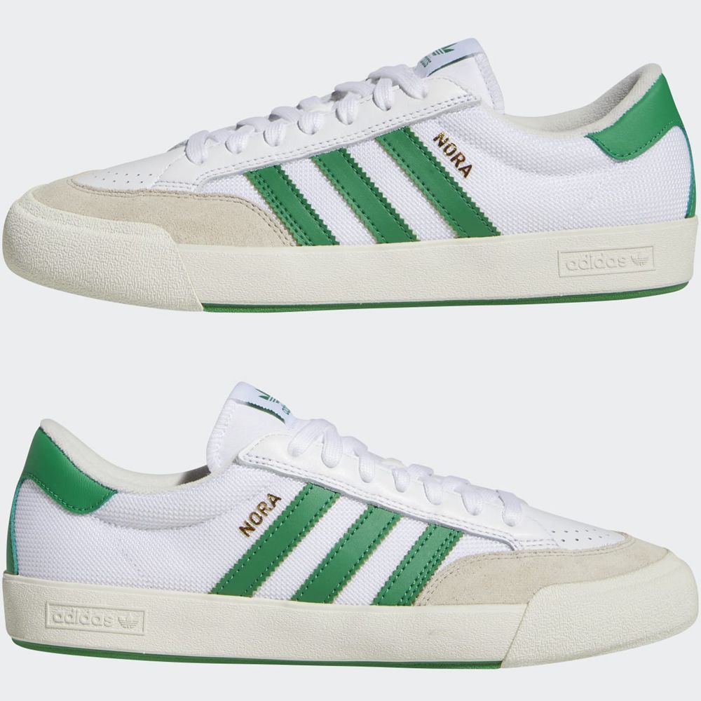 Chaussure Adidas Nora Blanche Vert Homme | ECM-90888181