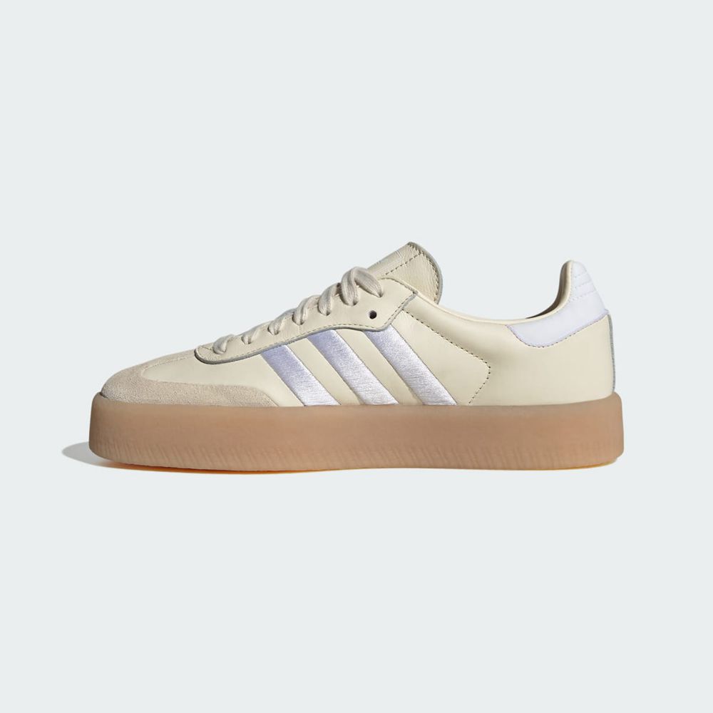 Chaussure Adidas Sambae Blanche Argent Homme | FUT-92599761