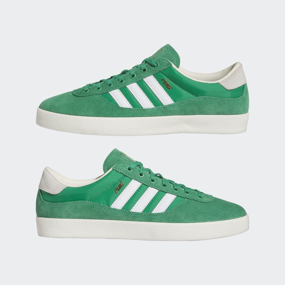 Chaussure Adidas Puig Vert Blanche Homme | VZY-96261544