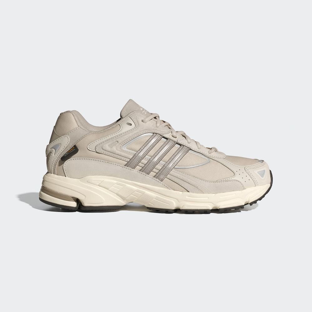 Chaussure Running Adidas Response CL Beige Blanche Homme | FFL-91830789