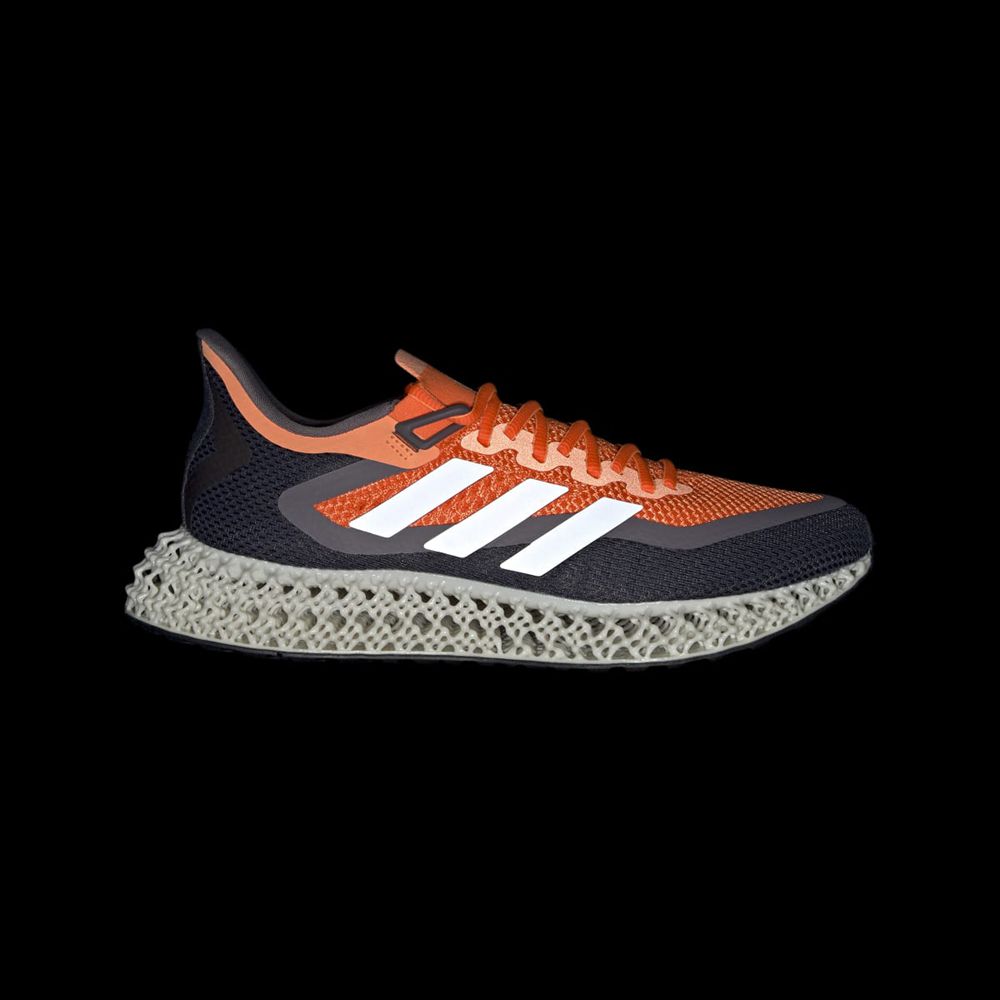 Chaussure Running Adidas 4DFWD 2 Orange Blanche Grise Homme | UBH-50610370