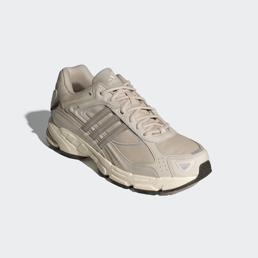 Chaussure Running Adidas Response CL Beige Blanche Homme | FFL-91830789