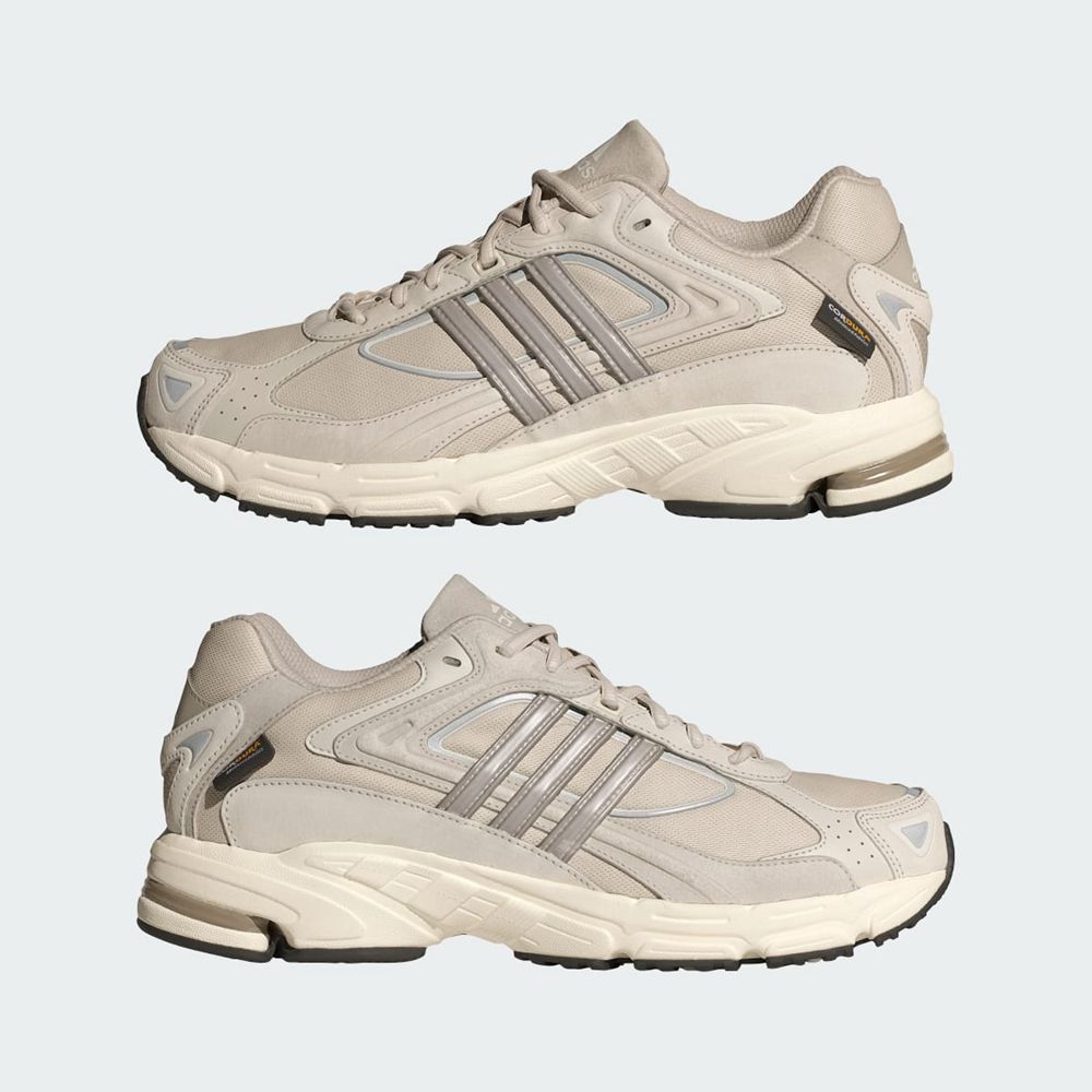 Chaussure Running Adidas Response CL Beige Blanche Homme | FFL-91830789