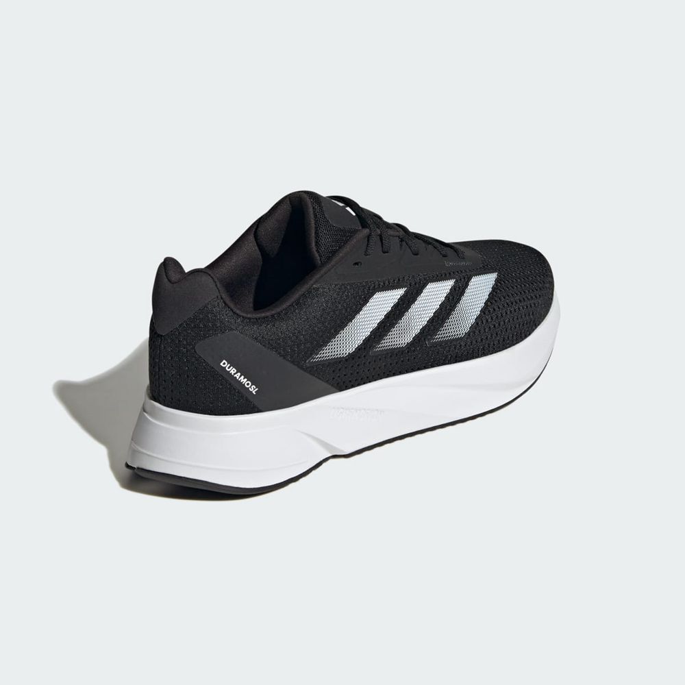 Chaussure Running Adidas Duramo SL Wide Noir Blanche Grise Homme | QQI-74765910