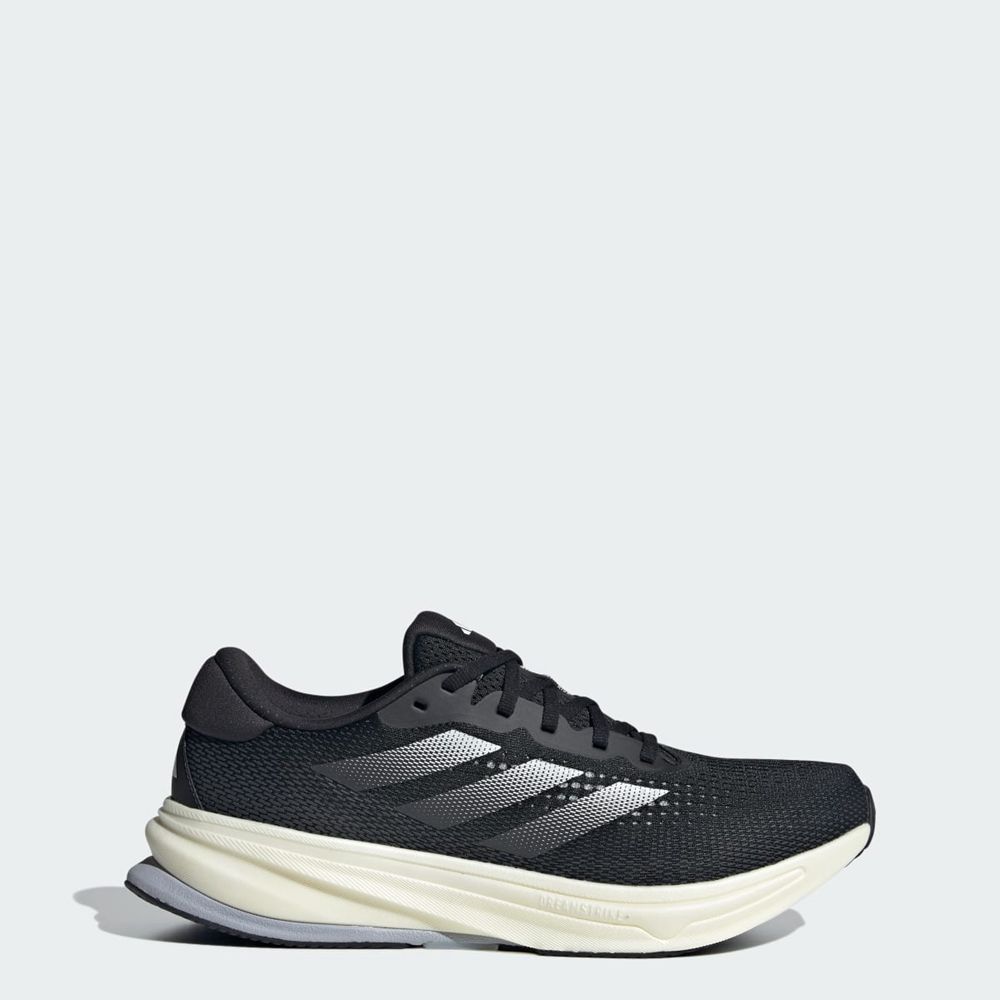 Chaussure Running Adidas Supernova Rise Wide Noir Blanche Grise Homme | HJZ-35844656