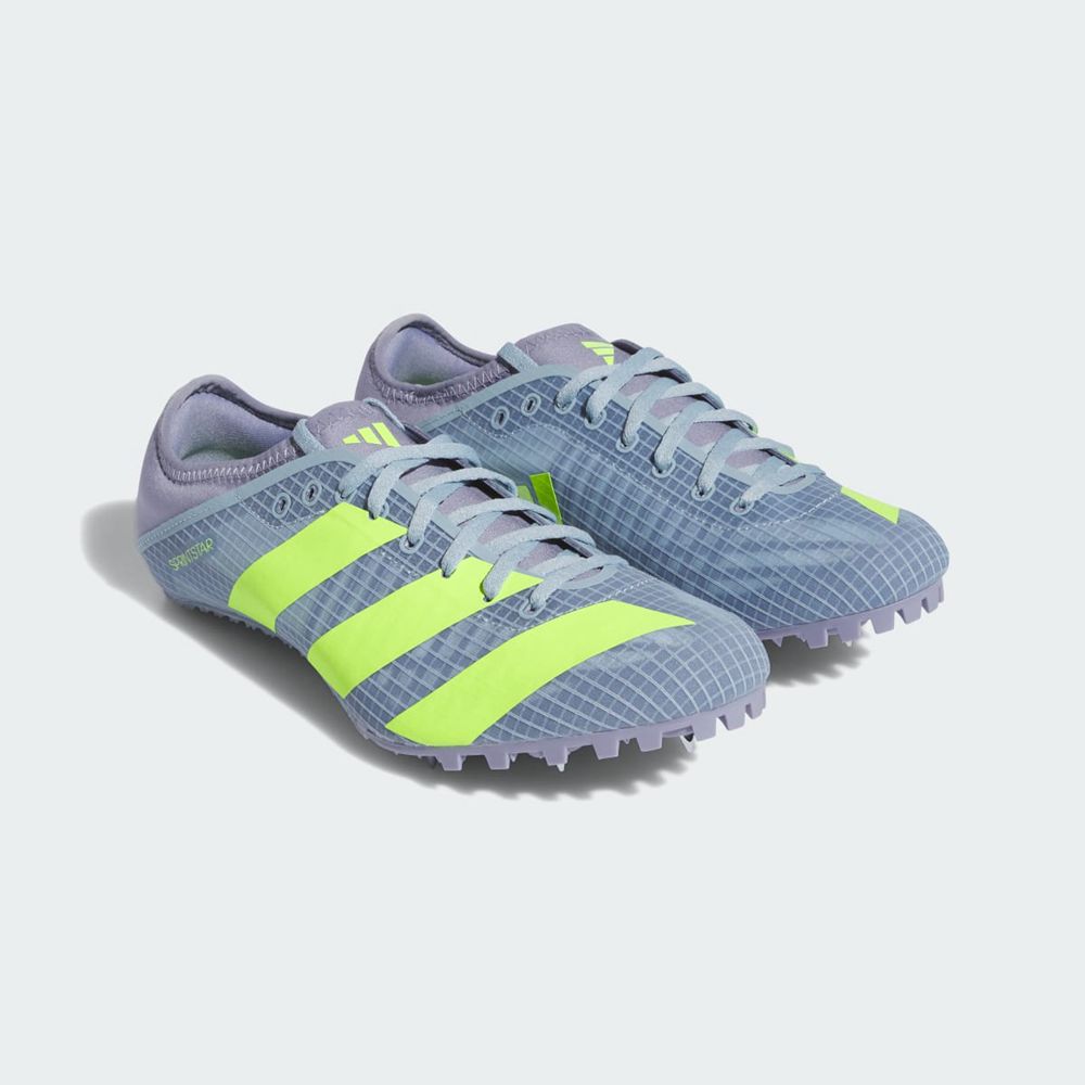 Chaussure Running Adidas Sprintstar Bleu Vert Violette Homme | SBS-66410806