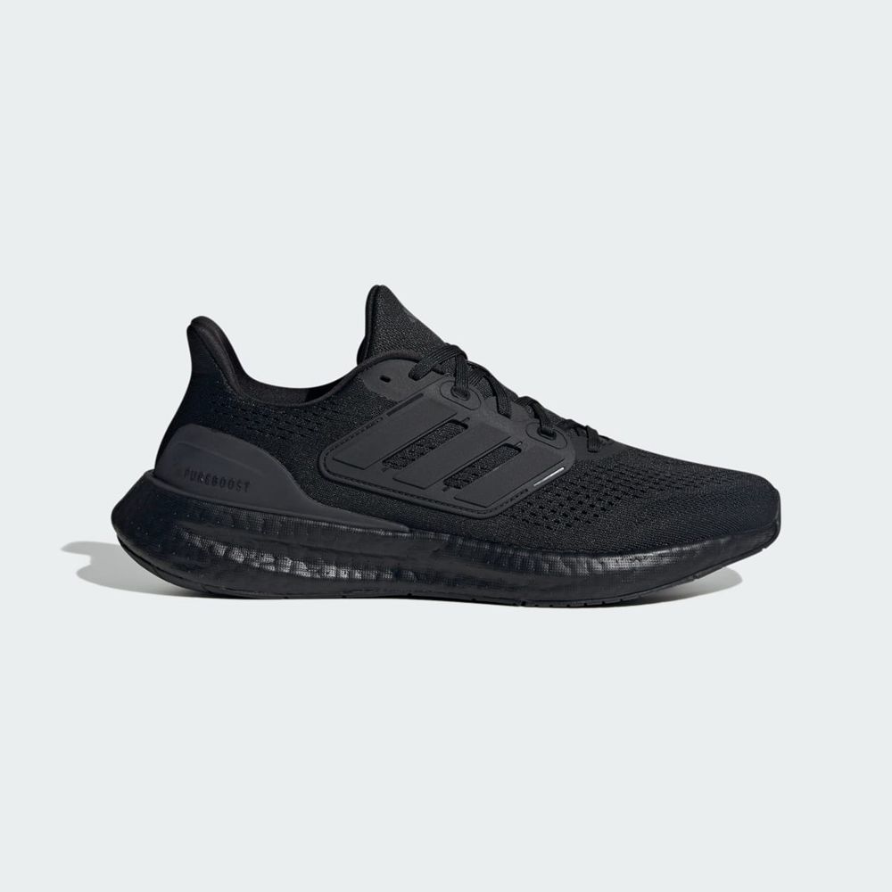 Chaussure Running Adidas Pureboost 23 Noir Grise Homme | ETN-18604261