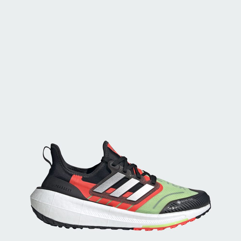 Chaussure Running Adidas Ultraboost Light Gore-Tex Noir Argent Vert Homme | UWQ-52387210