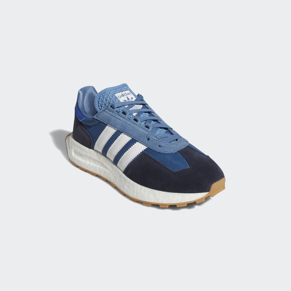 Chaussure Running Adidas Retropy E5 Bleu Blanche Bleu Marine Homme | TMP-66240528