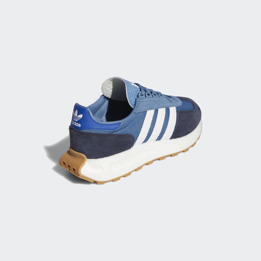 Chaussure Running Adidas Retropy E5 Bleu Blanche Bleu Marine Homme | TMP-66240528