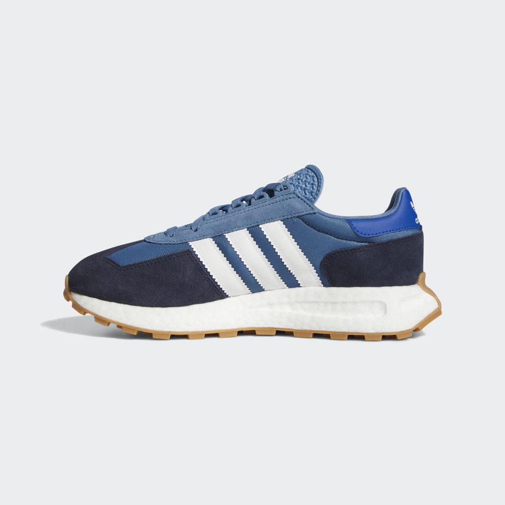 Chaussure Running Adidas Retropy E5 Bleu Blanche Bleu Marine Homme | TMP-66240528