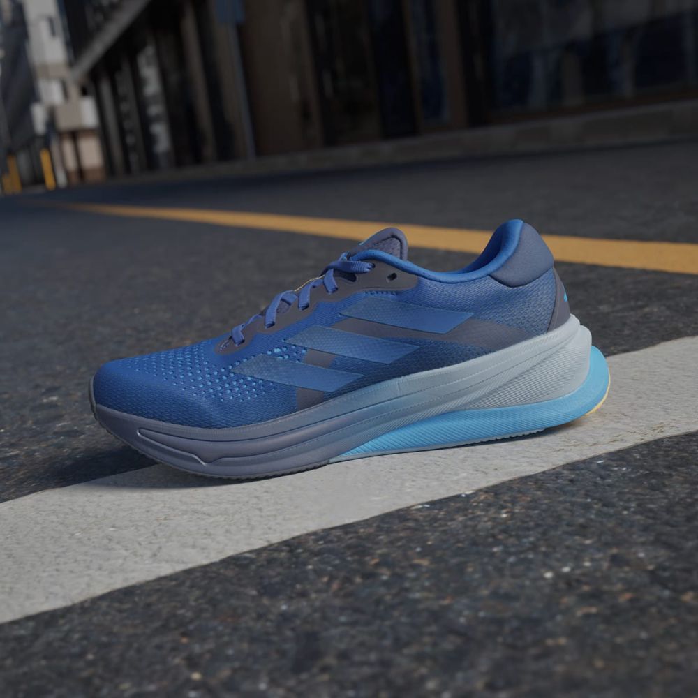 Chaussure Running Adidas Supernova Solution Bleu Homme | CIB-96536951