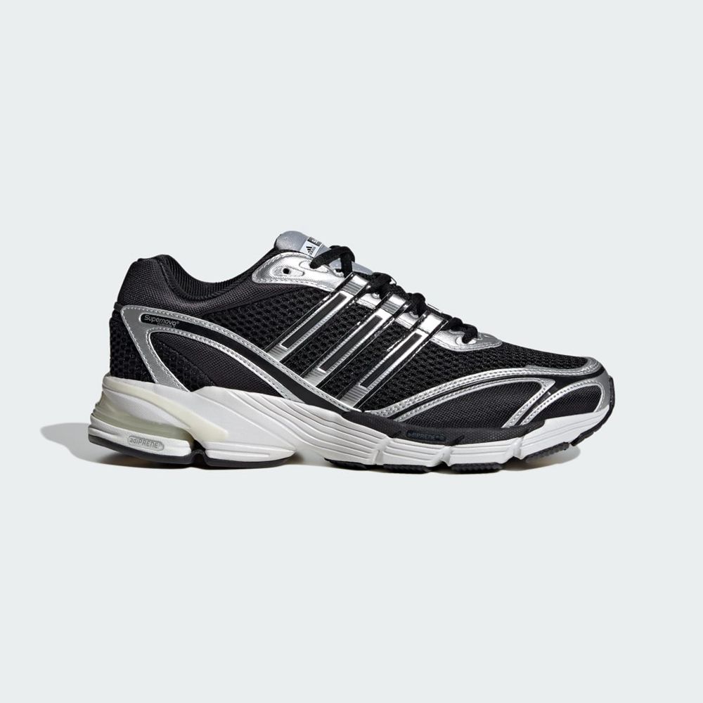 Chaussure Running Adidas Supernova Cushion 7 Noir Argent Blanche Homme | ZMI-48120878