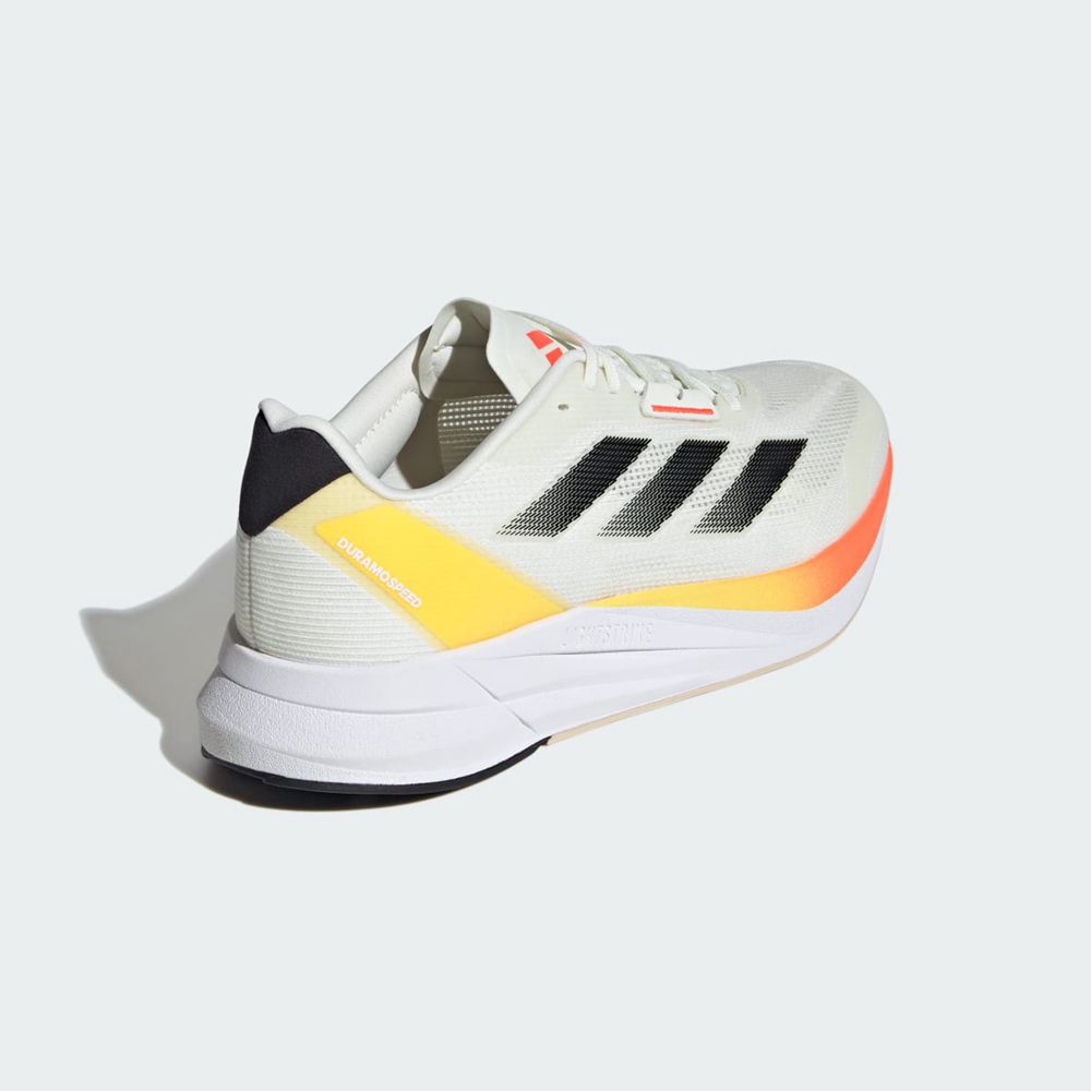 Chaussure Running Adidas Duramo Speed Blanche Noir Rouge Homme | MYD-91884697