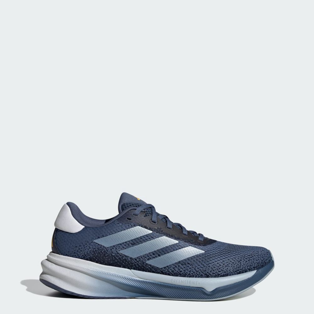 Chaussure Running Adidas Supernova Stride Bleu Marine Bleu Jaune Homme | KJT-49365706