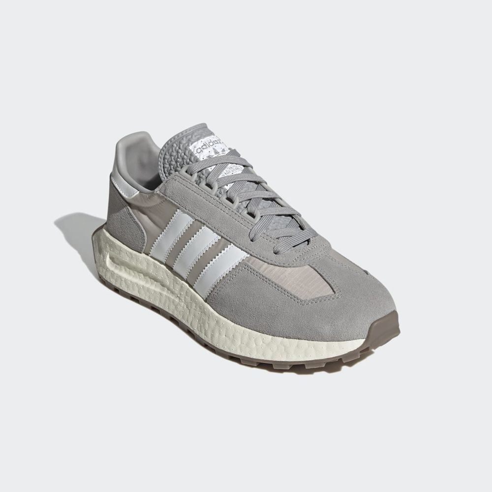 Chaussure Running Adidas Retropy E5 Grise Blanche Noir Homme | TZV-52185444