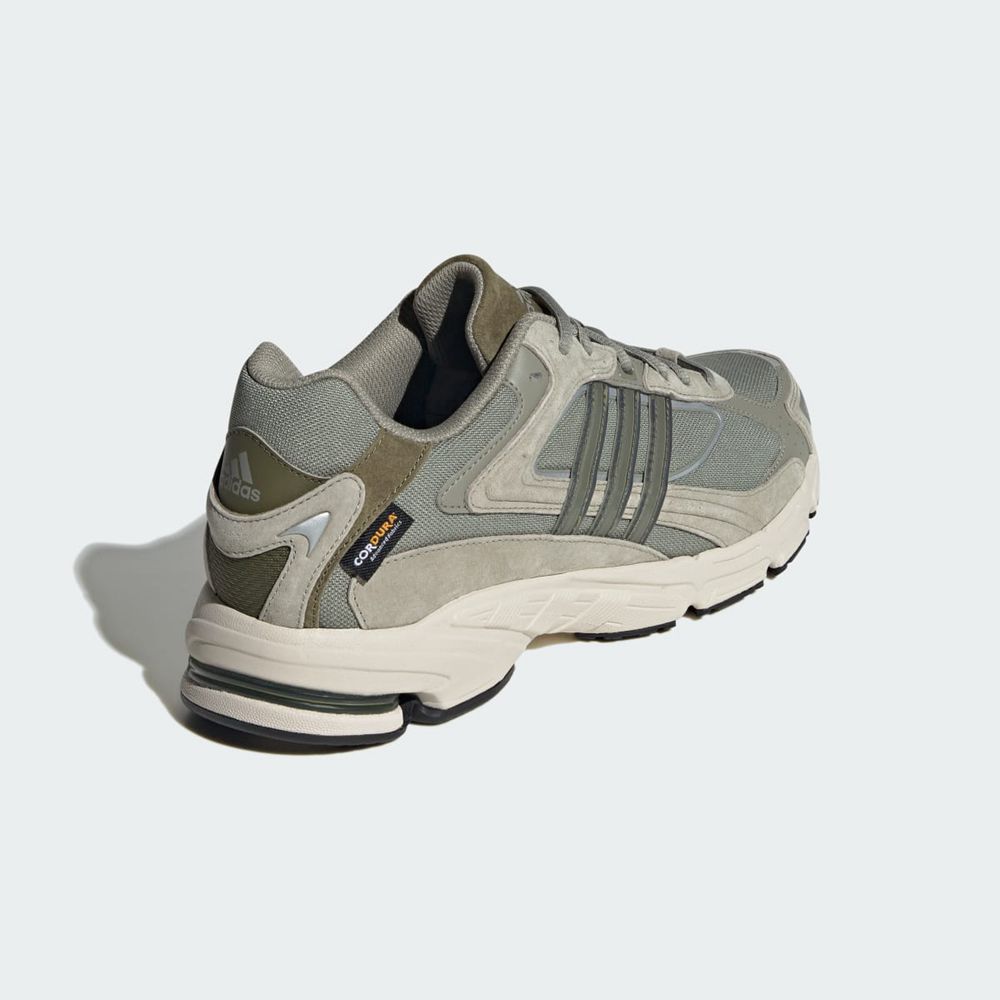 Chaussure Running Adidas Response CL Argent Vert Olive Beige Homme | DZD-49664359