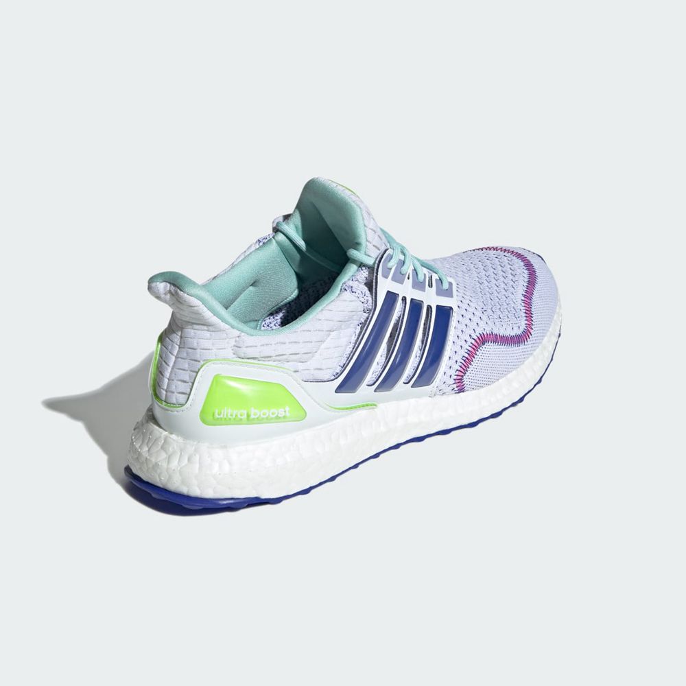 Chaussure Running Adidas Ultraboost 1.0 Blanche Bleu Vert Homme | RPE-94970072