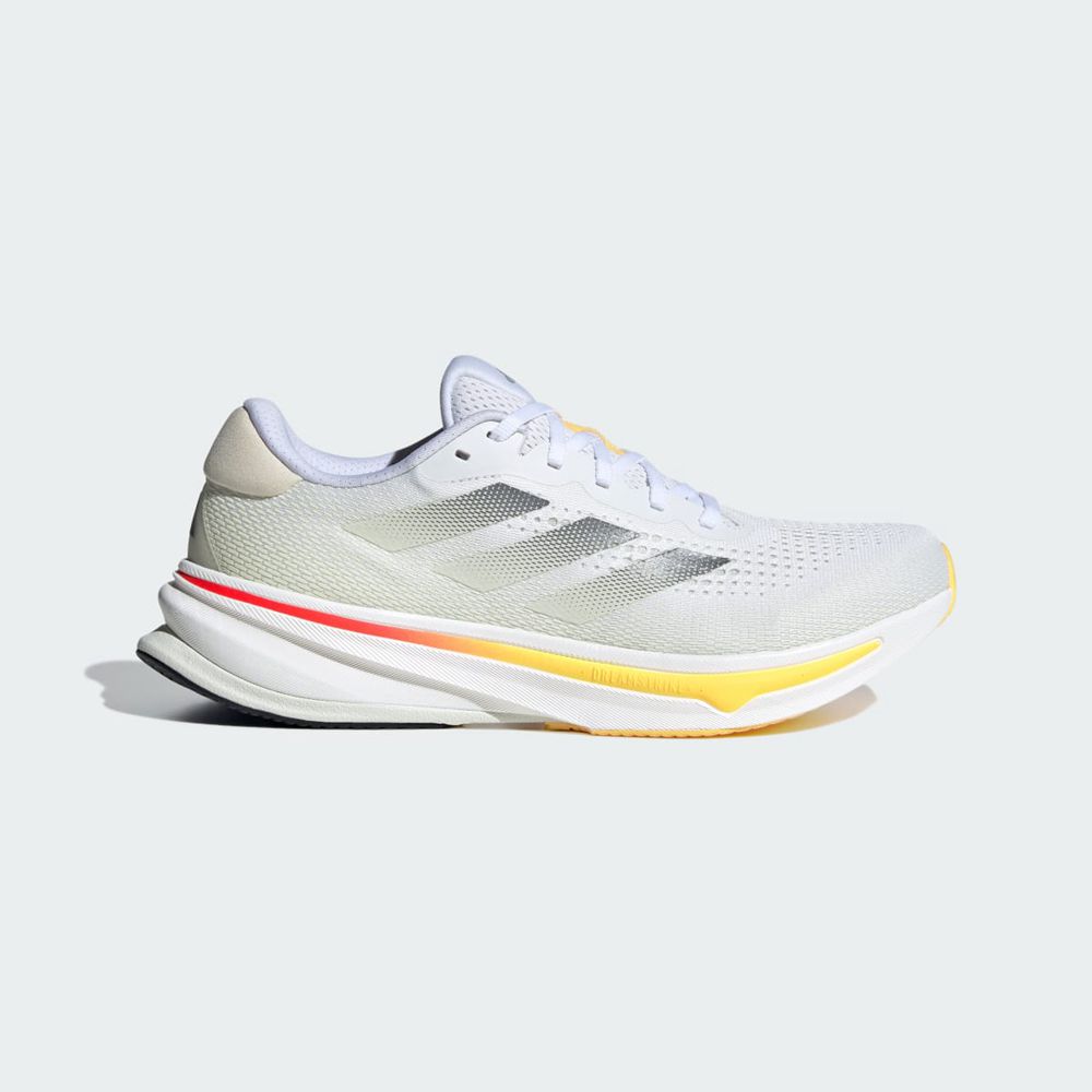 Chaussure Running Adidas Supernova Rise M Blanche Argent Jaune Homme | LZK-23214083