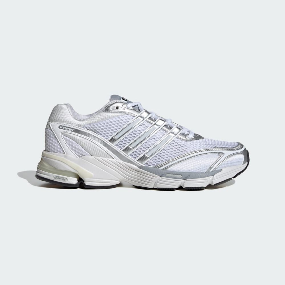 Chaussure Running Adidas Supernova Cushion 7 Blanche Argent Homme | UJS-15897407