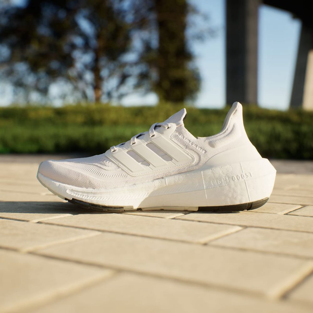 Chaussure Running Adidas Ultraboost Light Blanche Homme | JFA-54842884