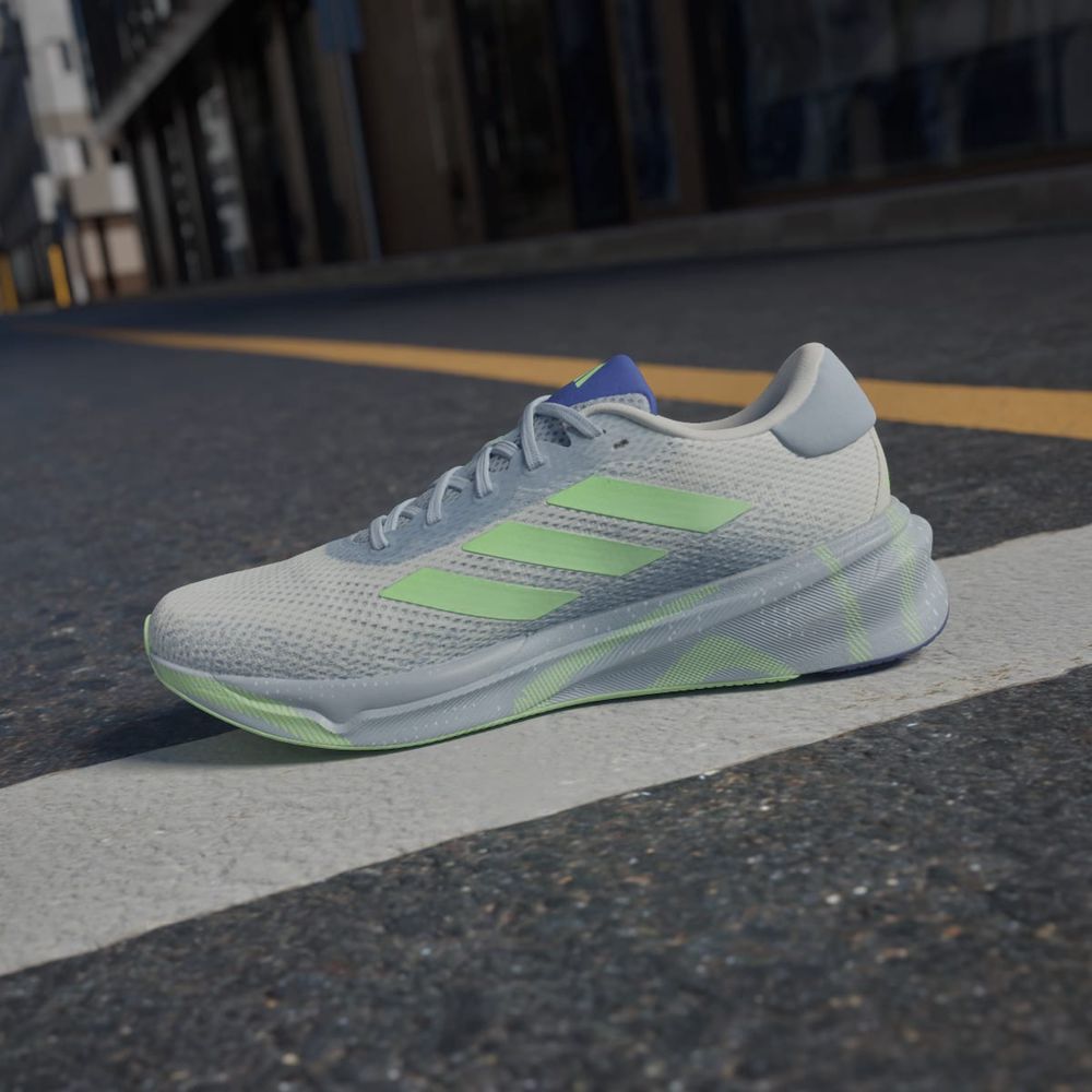 Chaussure Running Adidas Supernova Stride Blanche Bleu Vert Homme | LXE-07071736