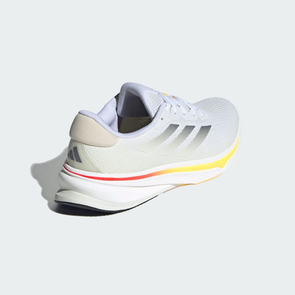 Chaussure Running Adidas Supernova Rise M Blanche Argent Jaune Homme | LZK-23214083