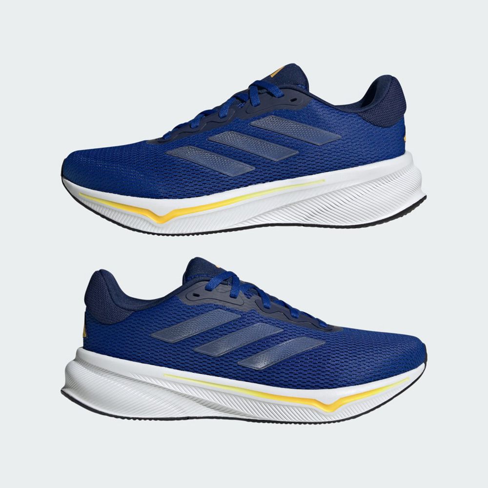 Chaussure Running Adidas Response Bleu Jaune Homme | GNL-65167640