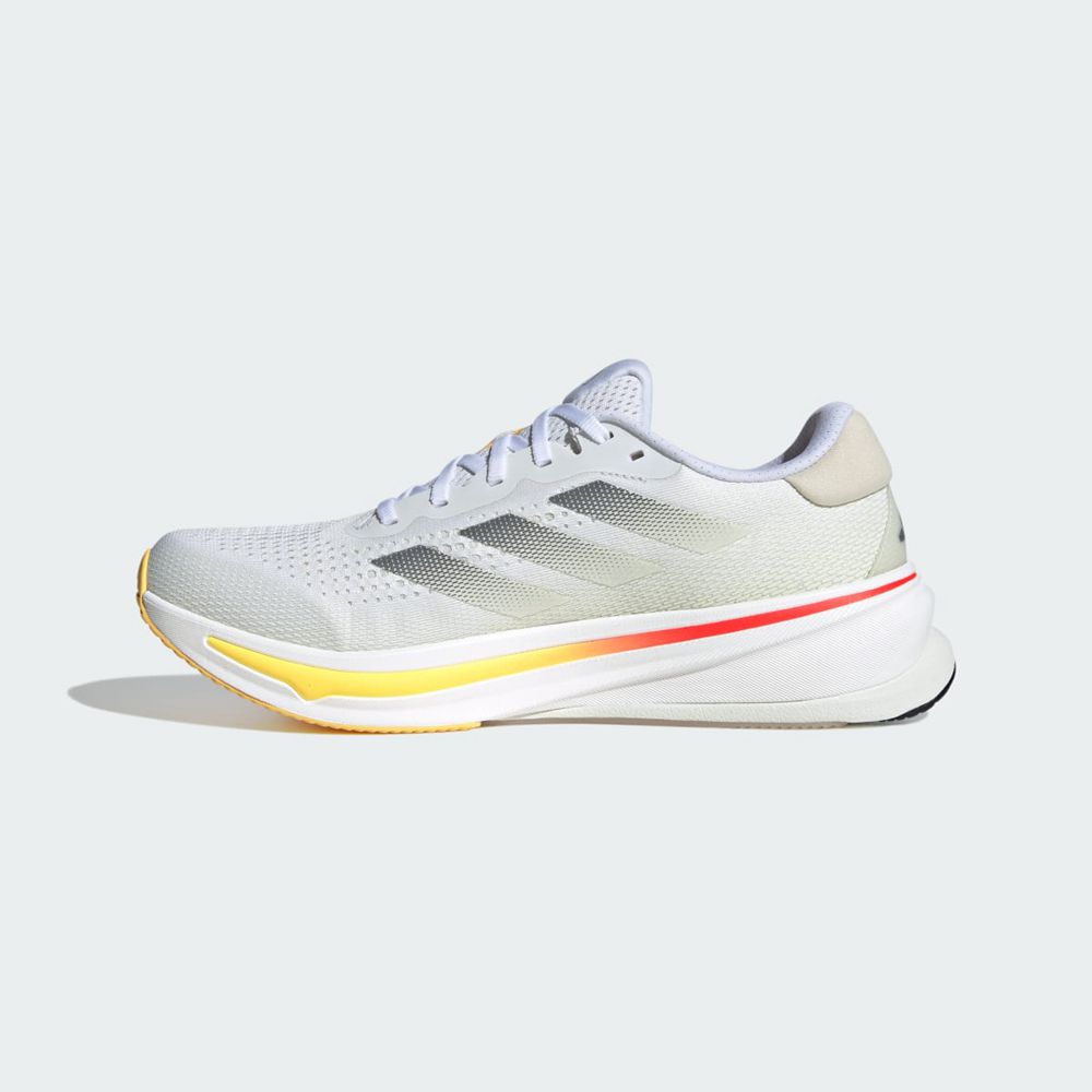 Chaussure Running Adidas Supernova Rise M Blanche Argent Jaune Homme | LZK-23214083