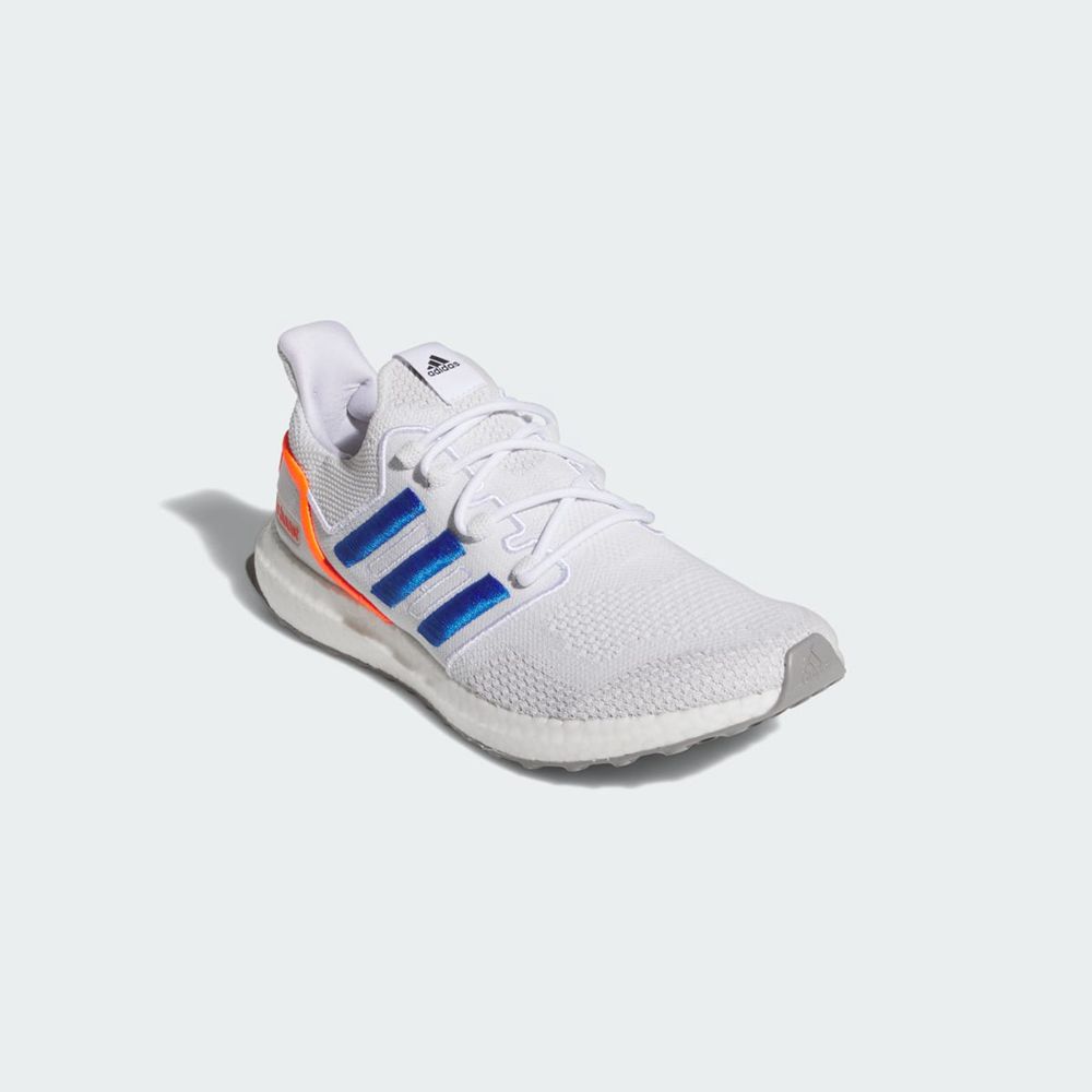 Chaussure Running Adidas Ultraboost 1.0 Lower Carbon Footprint Blanche Bleu Rouge Homme | RNS-34388409