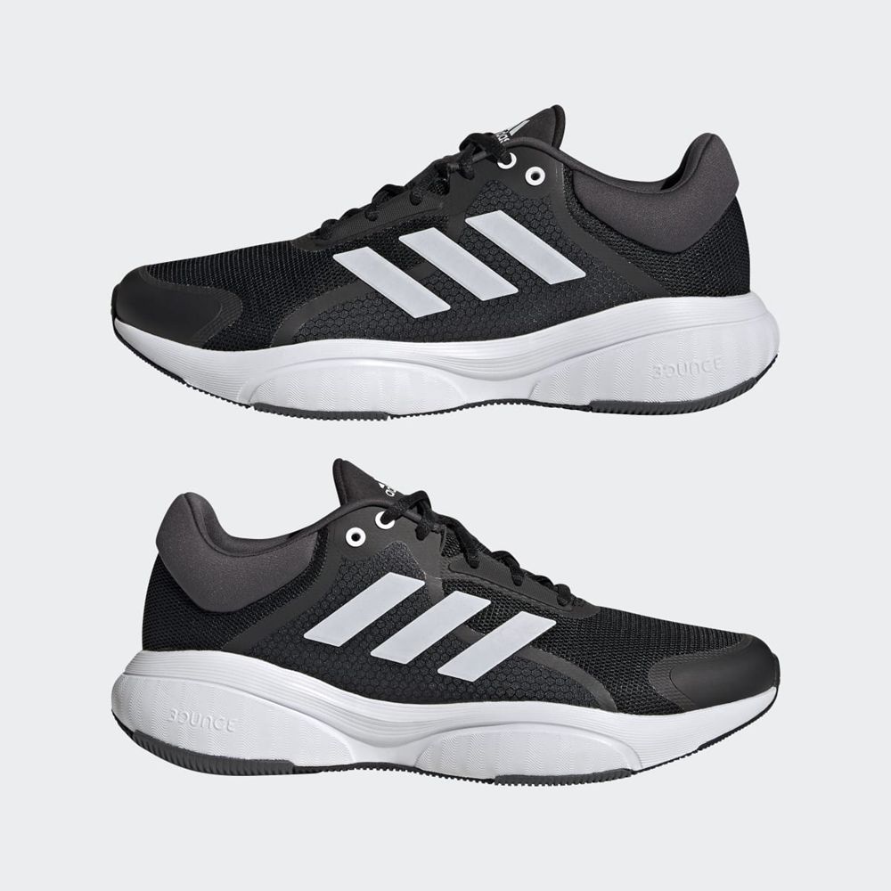 Chaussure Running Adidas Response Noir Blanche Grise Homme | BYM-07799017