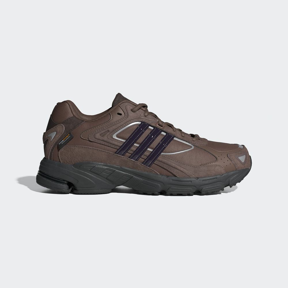 Chaussure Running Adidas Response CL Marron Grise Homme | TMY-45929564