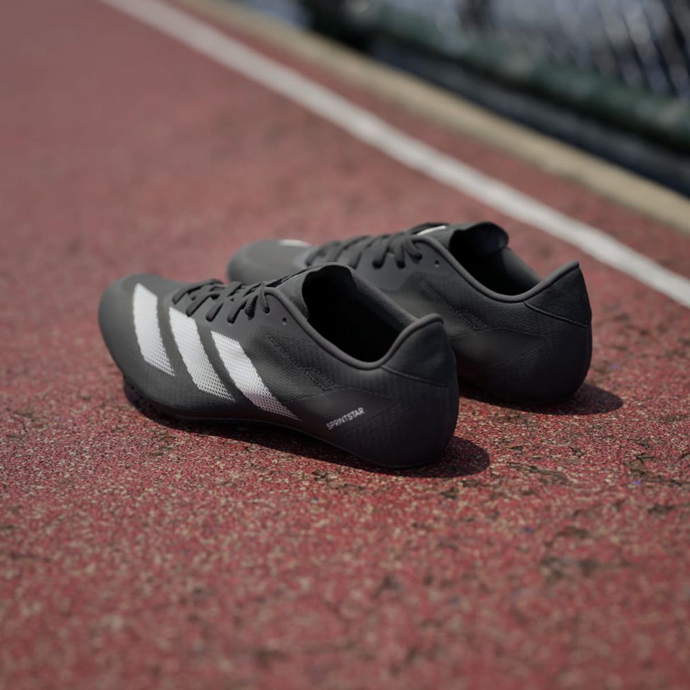 Chaussure Running Adidas Adizero Sprintstar Noir Blanche Homme | DOQ-61700546