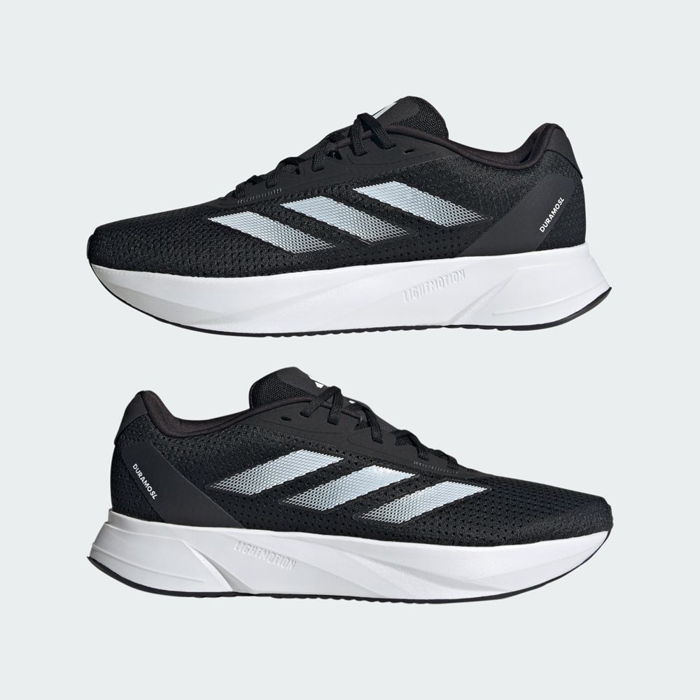 Chaussure Running Adidas Duramo SL Noir Blanche Grise Homme | GTW-93210691