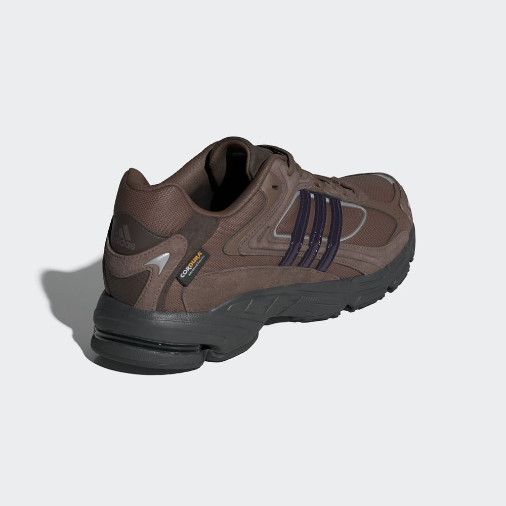 Chaussure Running Adidas Response CL Marron Grise Homme | TMY-45929564