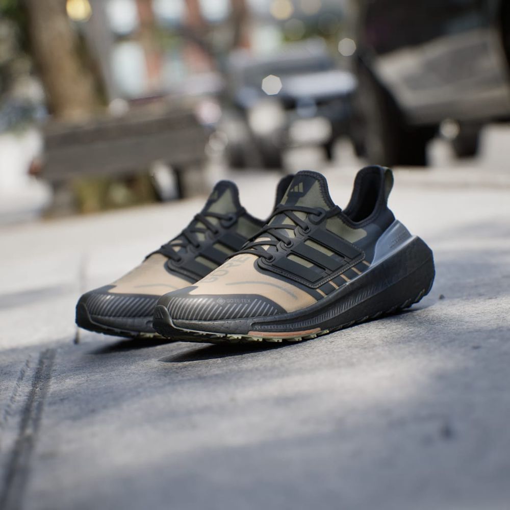 Chaussure Running Adidas Ultraboost Light Gore-Tex Jaune Noir Vert Olive Homme | YRR-56218100