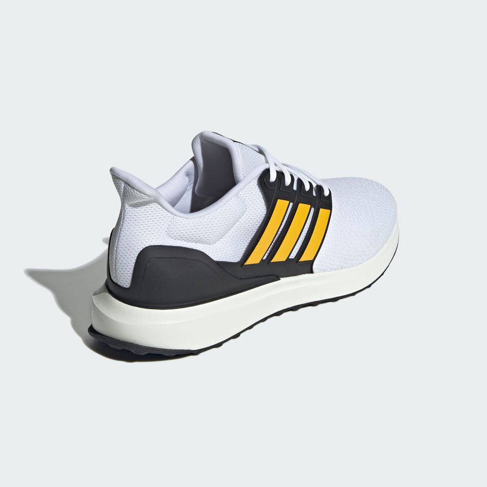 Chaussure Running Adidas Ubounce DNA Blanche Noir Jaune Homme | VLQ-08771709