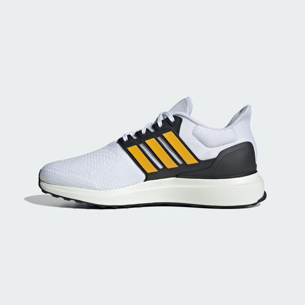 Chaussure Running Adidas Ubounce DNA Blanche Noir Jaune Homme | VLQ-08771709