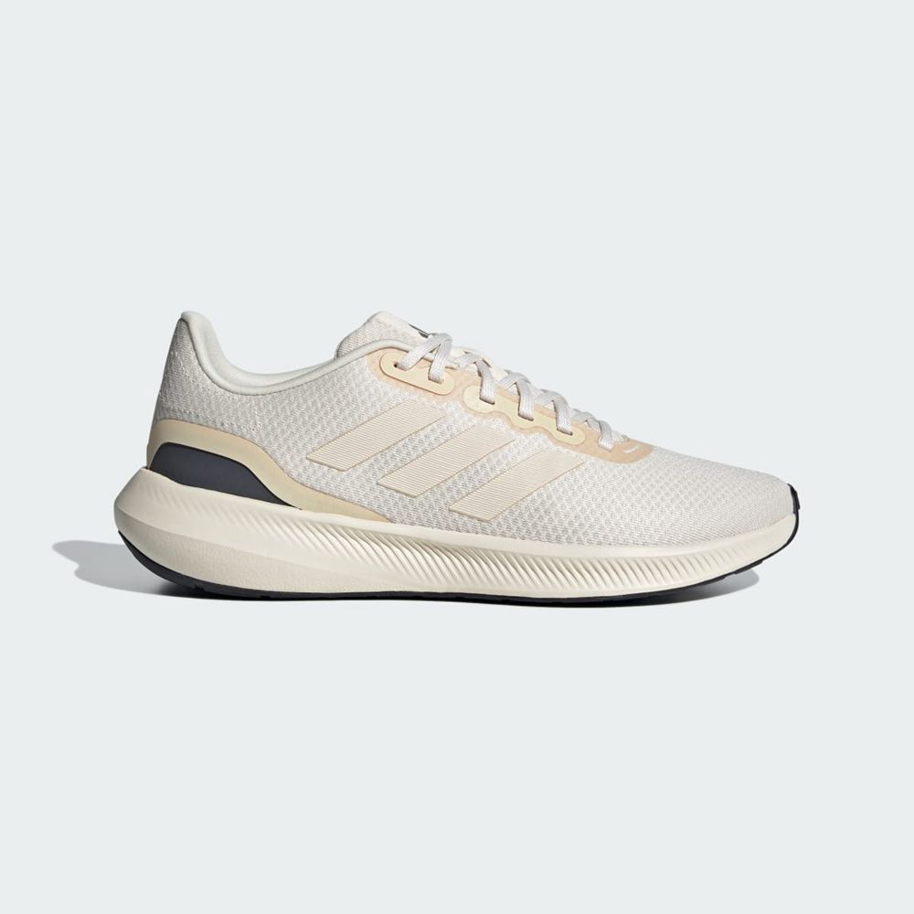 Chaussure Running Adidas Runfalcon 3 Blanche Beige Homme | HIP-72564338