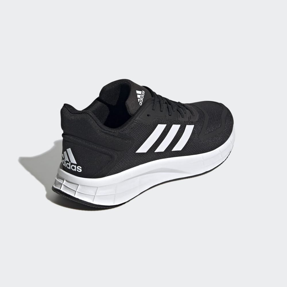 Chaussure Running Adidas Duramo 10 Noir Blanche Homme | CXD-09109956