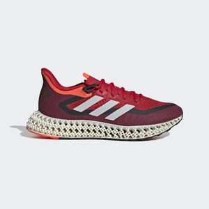 Chaussure Running Adidas 4DFWD 2 Rouge Blanche Homme | RVT-18486359