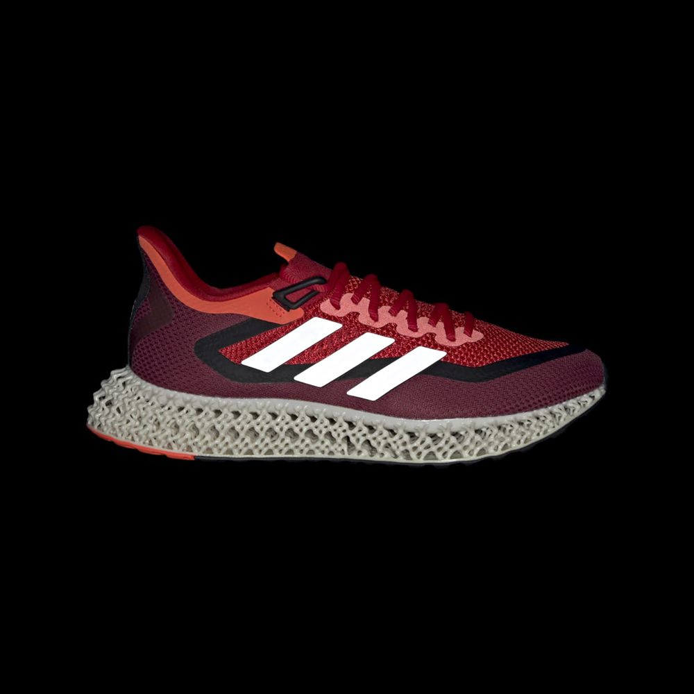 Chaussure Running Adidas 4DFWD 2 Rouge Blanche Homme | RVT-18486359