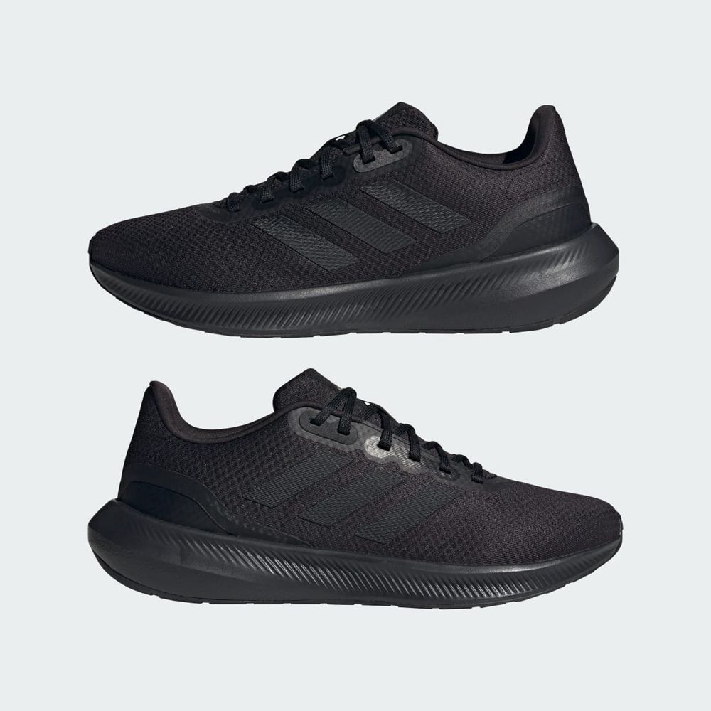 Chaussure Running Adidas Runfalcon 3 Cloudfoam Low Noir Grise Homme | TSC-96074017