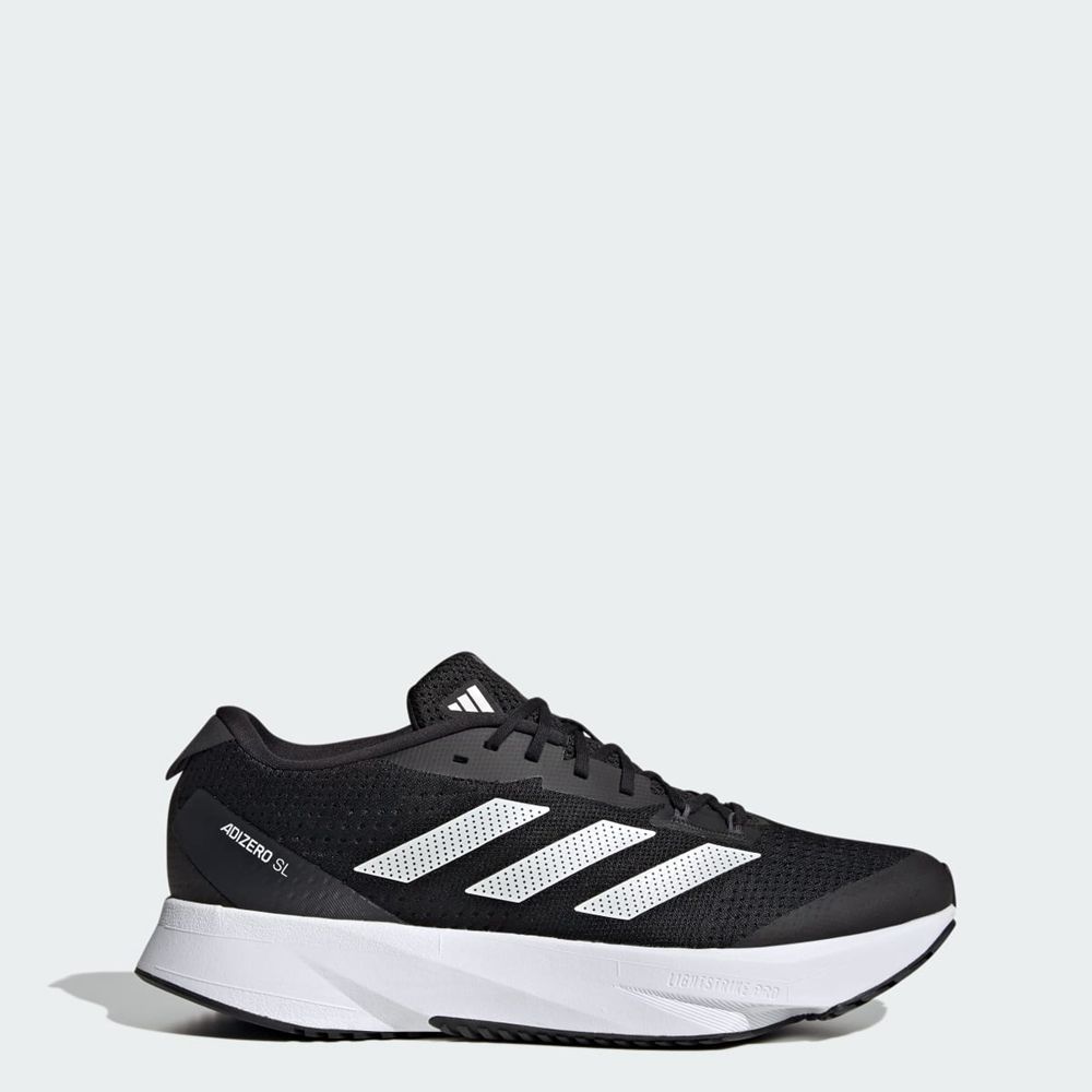 Chaussure Running Adidas Adizero SL Wide Lightstrike Noir Blanche Grise Homme | GSO-51317734