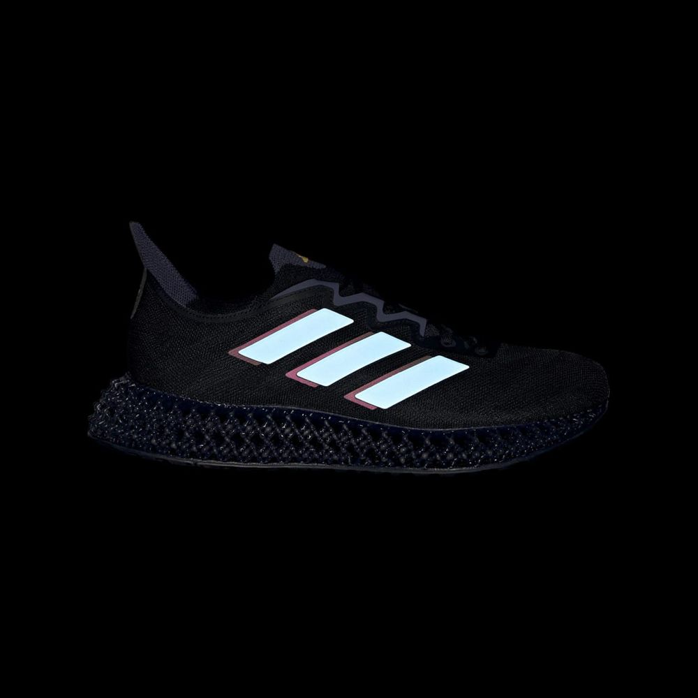 Chaussure Running Adidas 4DFWD 3 Noir Bleu Blanche Homme | MTT-22635319