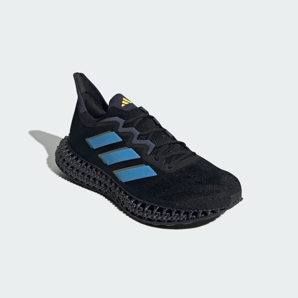 Chaussure Running Adidas 4DFWD 3 Noir Bleu Blanche Homme | MTT-22635319